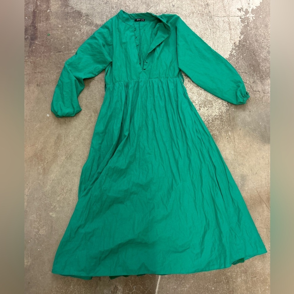 Refka‎ maxi modest Green Women's Dress